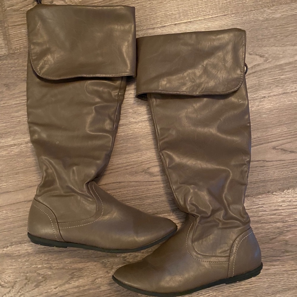 Knee high boots